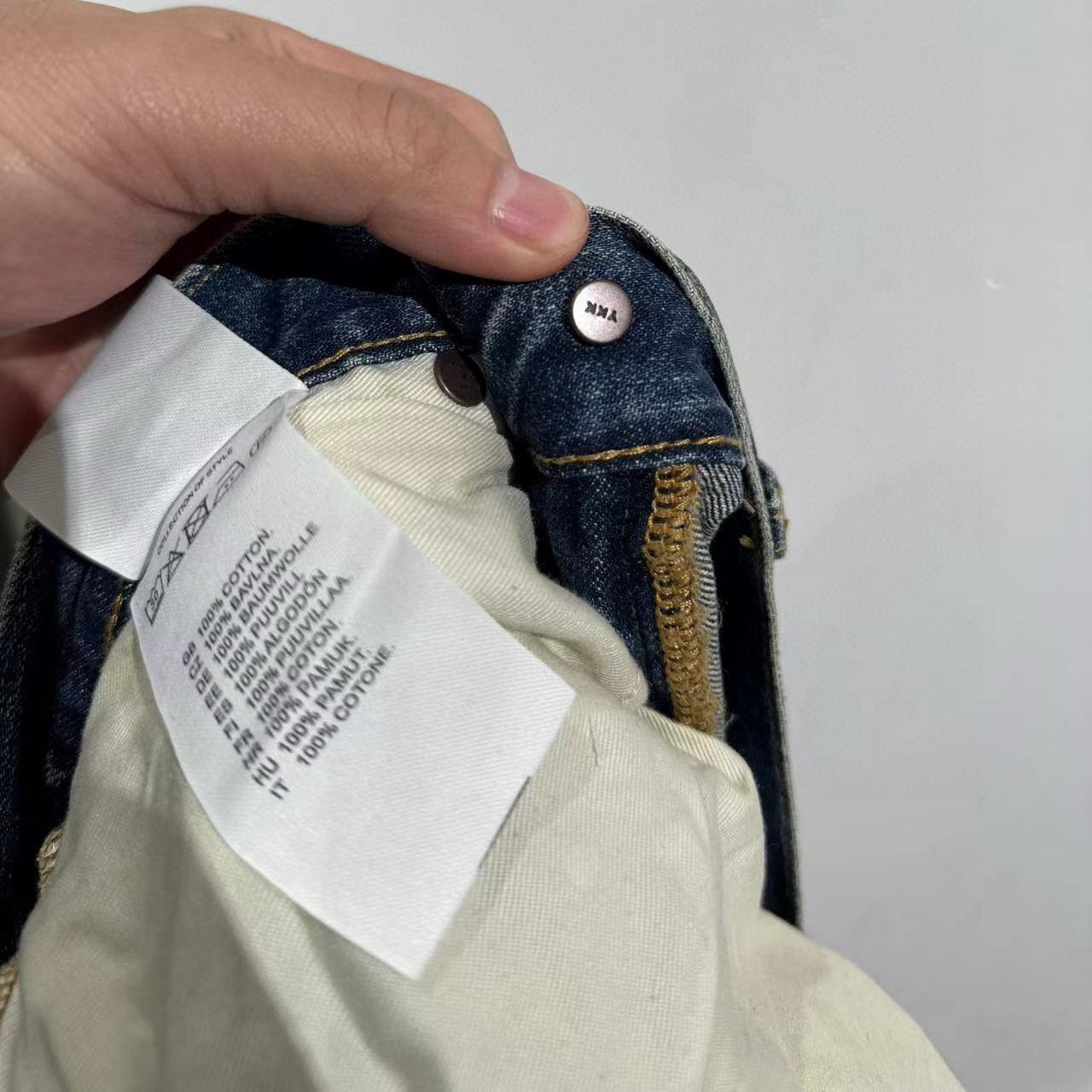 카운터 데님팬츠 (counter denim pants)
