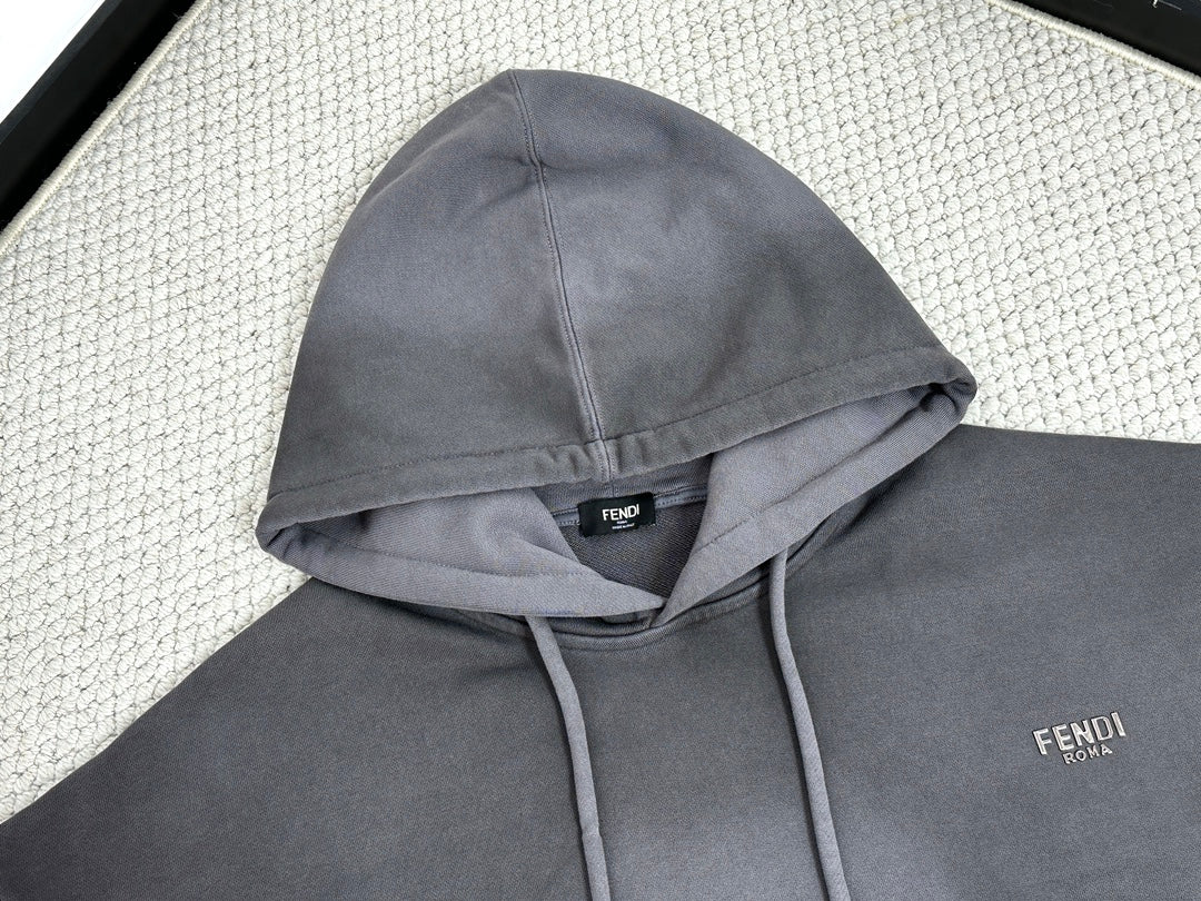 워시드 그라데이션 후드티셔츠(Washed gradient hoodie)