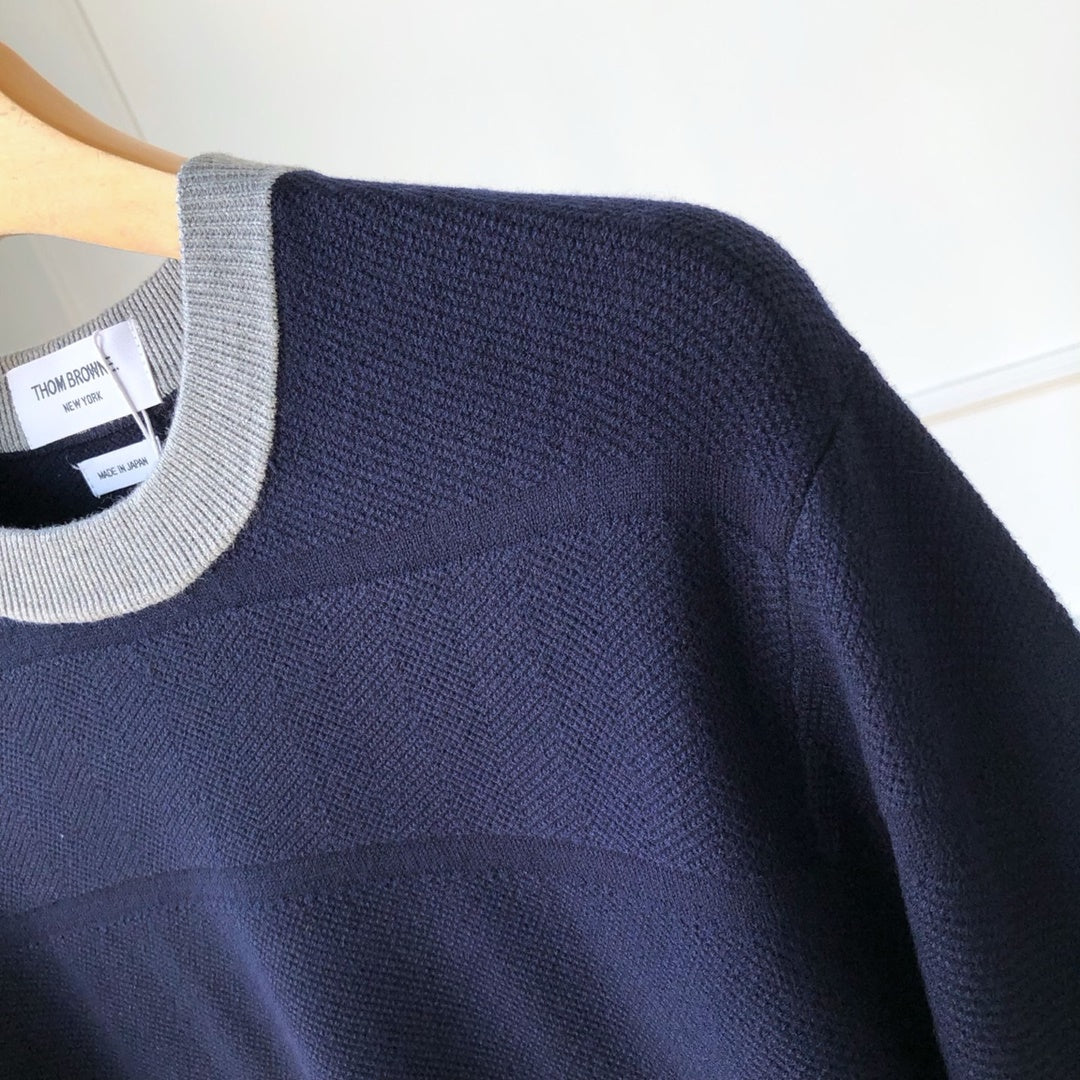 인타르시아 니트티셔츠(Intarsia Knit T-shirt)